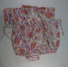 Load image into Gallery viewer, Baby Girl’s Cotton Light purple Feather Jinbei Romper
