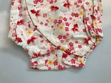 Load image into Gallery viewer, Baby Girl’s Cotton Summer Jinbei Pink Romper